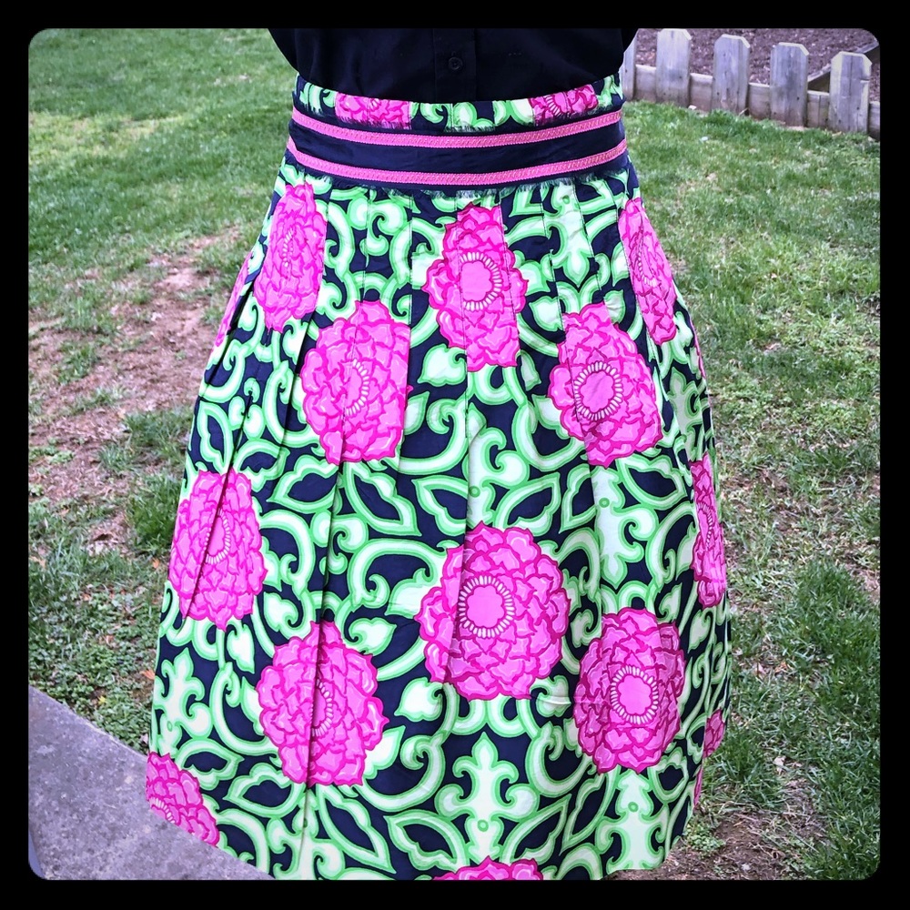 Lilly Pulitzer flora skirt